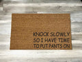 Knock Slowly